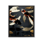 Metallic Koi IV Framed Canvas Print Gallery Image 8