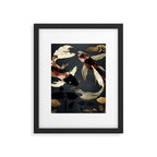 Metallic Koi IV Framed Art Print Gallery Image 6