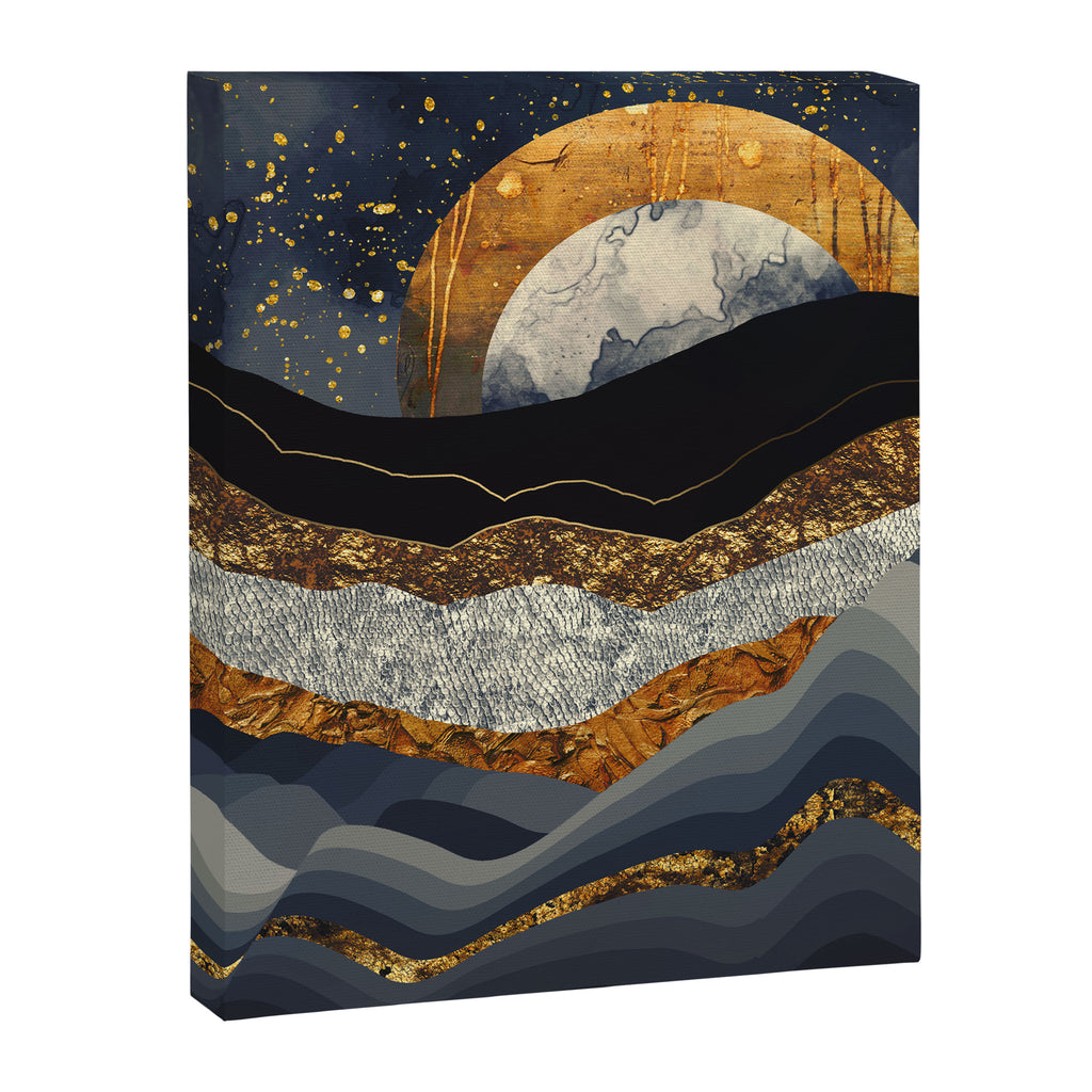 Metallic Mountains Canvas Print Gallery Image 8