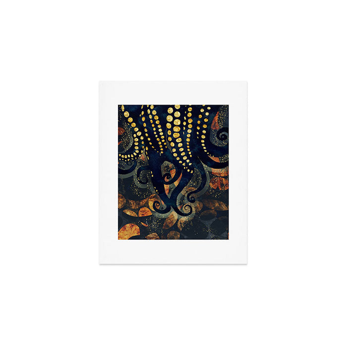 Metallic Ocean Art Print Gallery Image 1