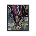 Metallic Ocean II Framed Canvas Print Gallery Image 8