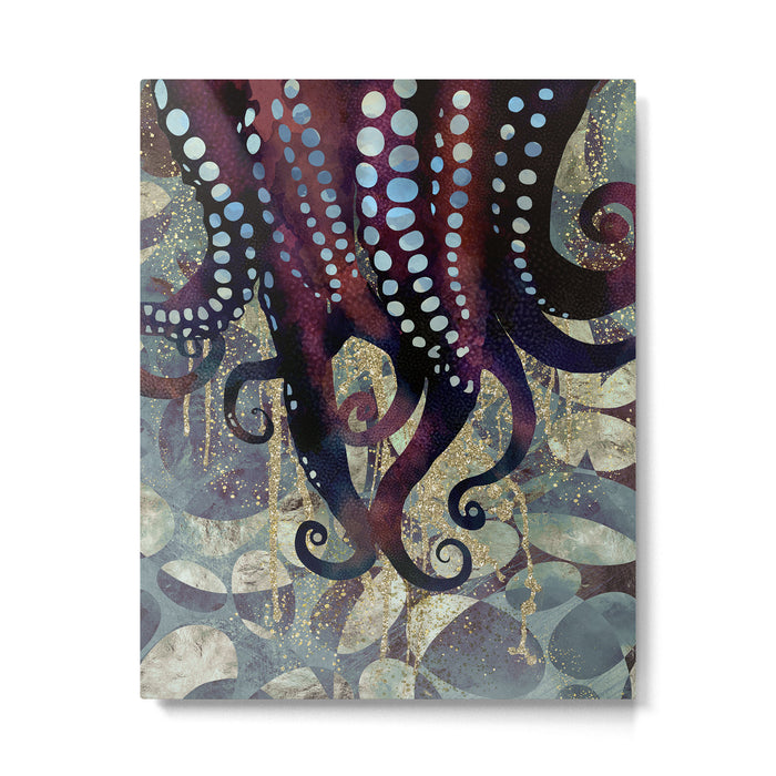 Metallic Ocean II Metal Print Gallery Image 1