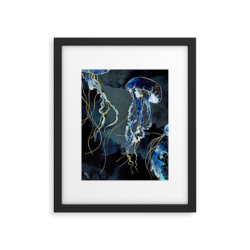 Metallic Ocean III Framed Art Print Gallery Image 6