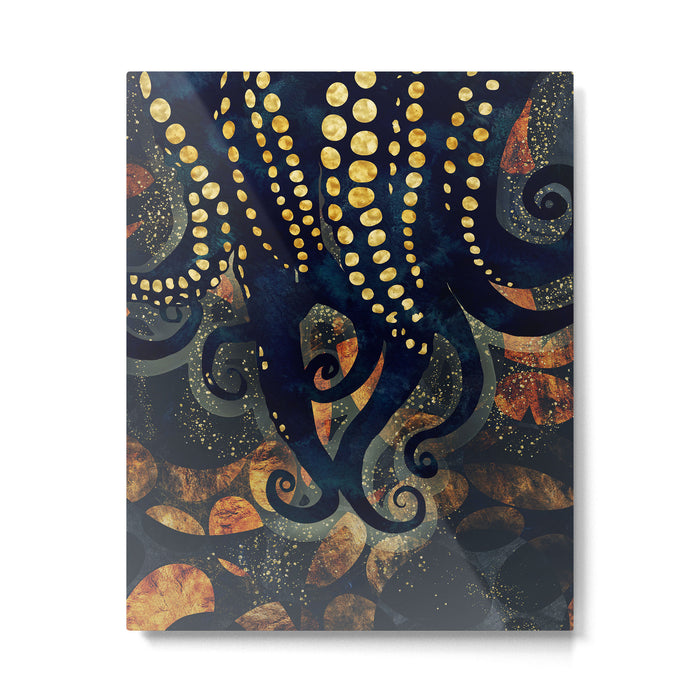 Metallic Ocean Metal Print Gallery Image 1