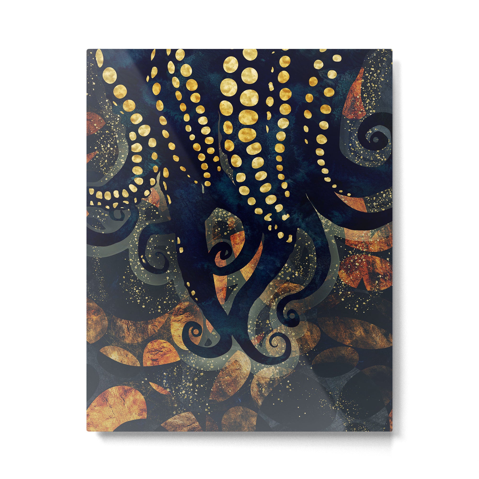 Metallic Ocean Metal Print Gallery Image 6
