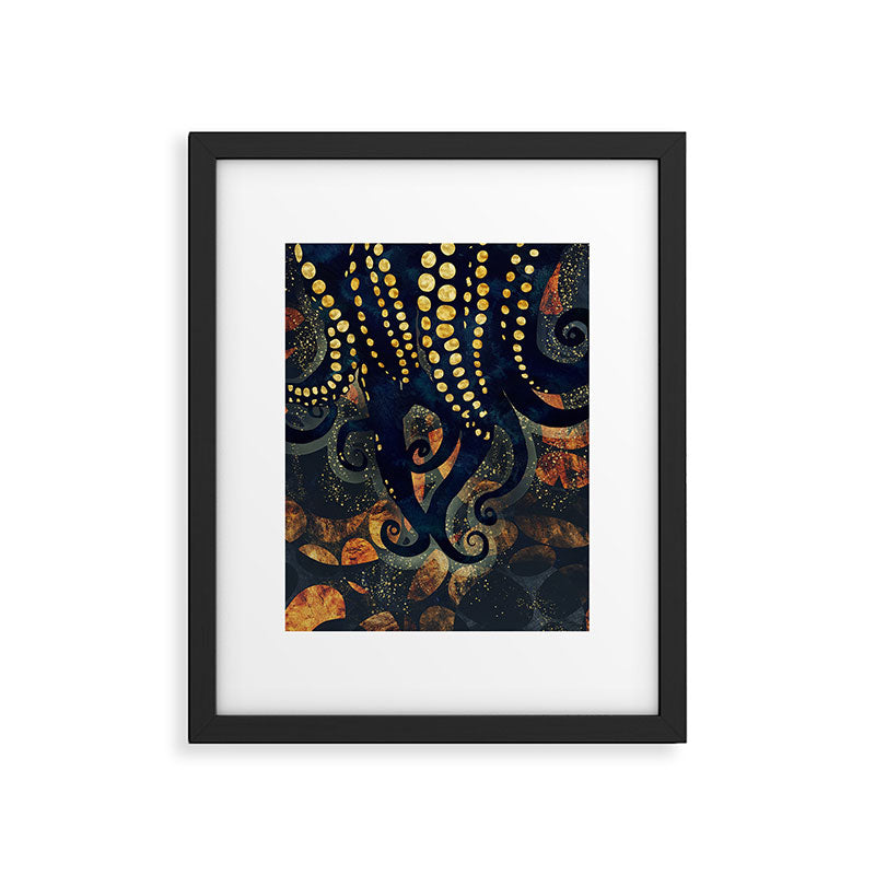 Metallic Ocean Framed Art Print Gallery Image 6