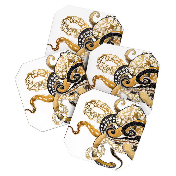 Metallic Octopus Coaster Gallery Image 1