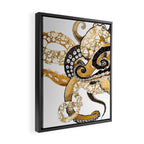 Metallic Octopus Framed Canvas Print Gallery Image 2