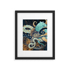 Metallic Octopus II Framed Art Print Gallery Image 6
