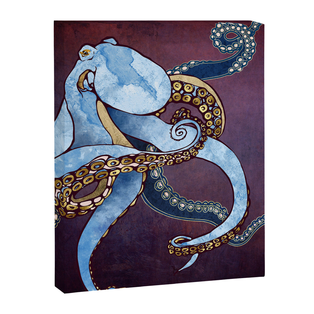 Metallic Octopus III Canvas Print Gallery Image 8