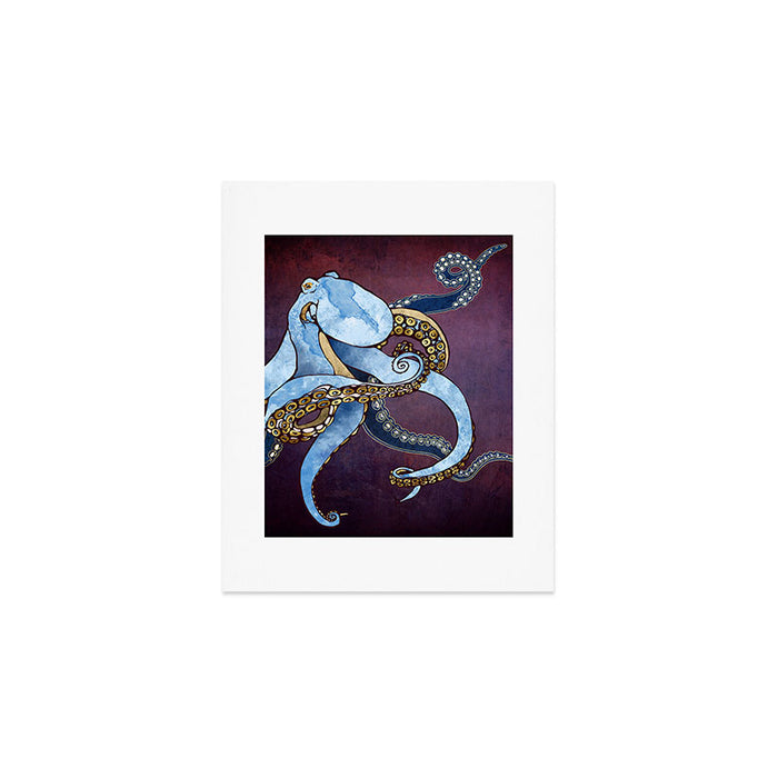Metallic Octopus III Art Print Gallery Image 1