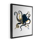 Metallic Octopus IV-Custom Framed Canvas Print Gallery Image 2