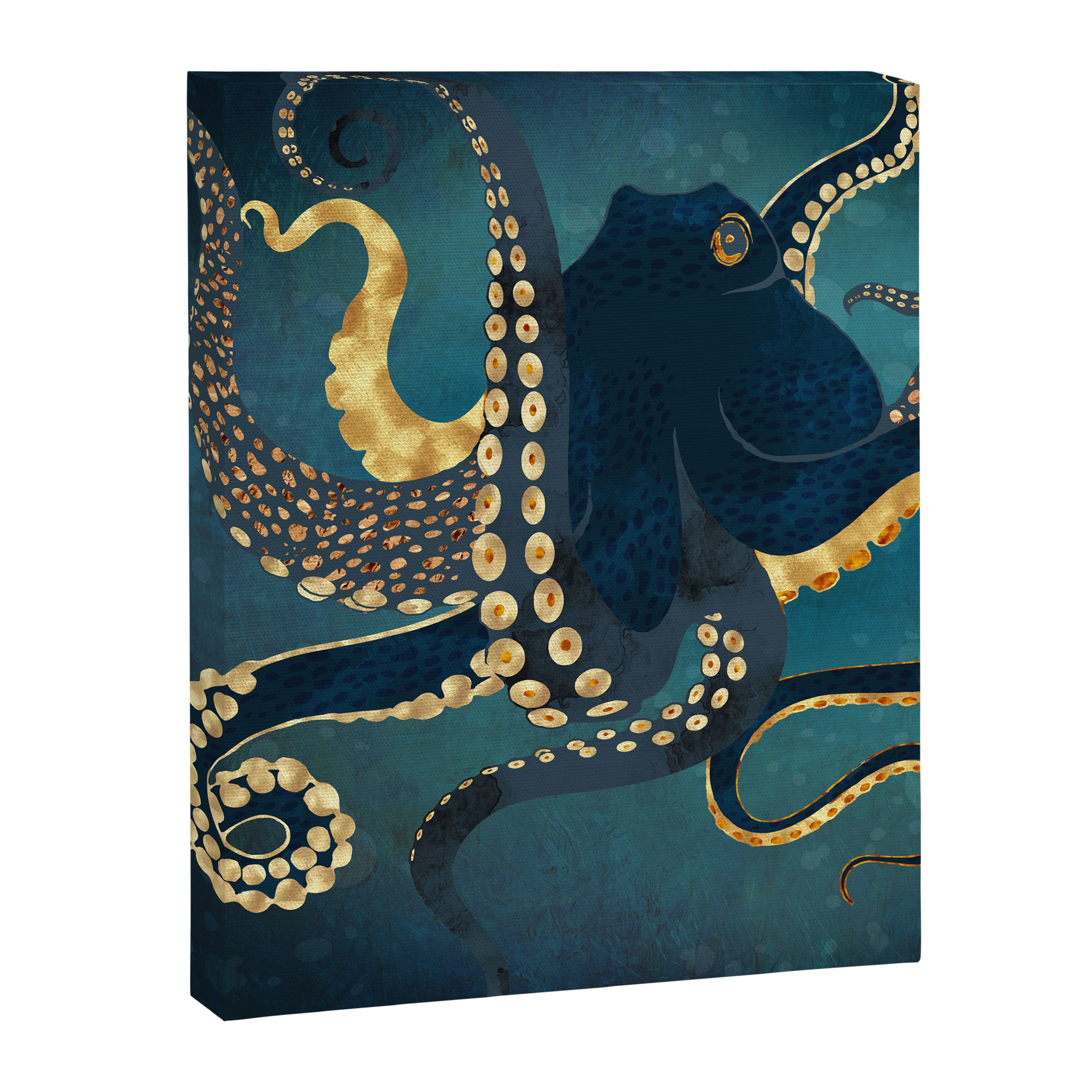 Metallic Octopus IV Canvas Print Gallery Image 8