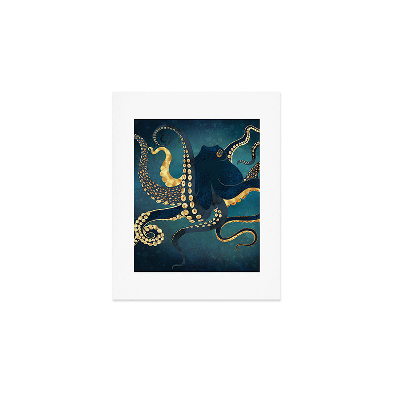 Metallic Octopus IV Art Print Gallery Image 1