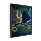 Metallic Octopus IV Framed Canvas Print Gallery Image 2