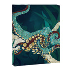 Metallic Octopus V Canvas Print Gallery Image 8