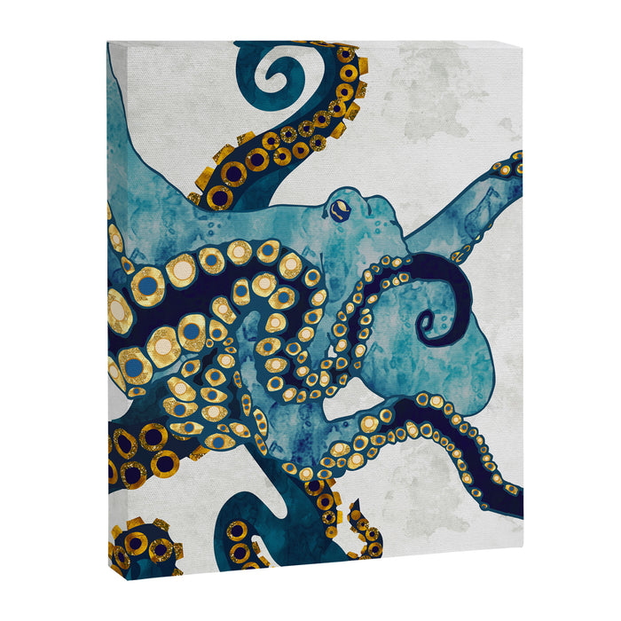Metallic Octopus VI Canvas Print Gallery Image 1