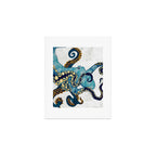 Metallic Octopus VI Art Print Gallery Image 1