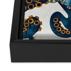Metallic Octopus VI Framed Canvas Print Gallery Image 3