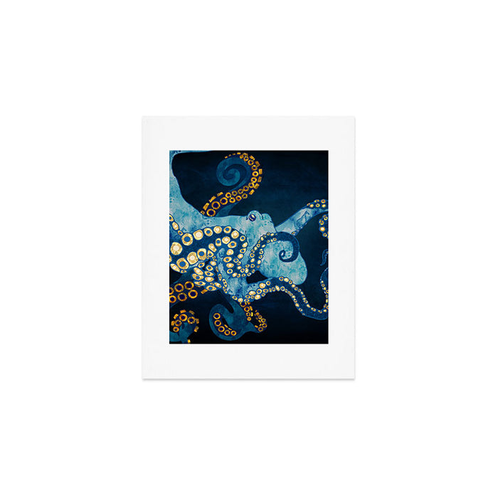 Metallic Octopus VII Art Print Gallery Image 1