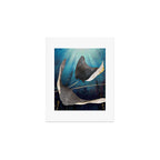 Metallic Stingray Art Print Gallery Image 1