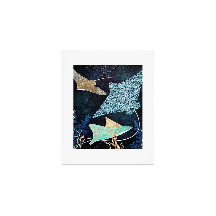Metallic Stingray II Art Print Gallery Image 1