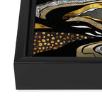 Metallic Vista Framed Canvas Print Gallery Image 3
