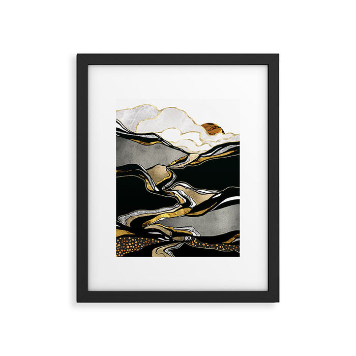 Metallic Vista Framed Art Print Gallery Image 1