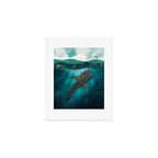 Metallic Whale Shark Art Print Gallery Image 1