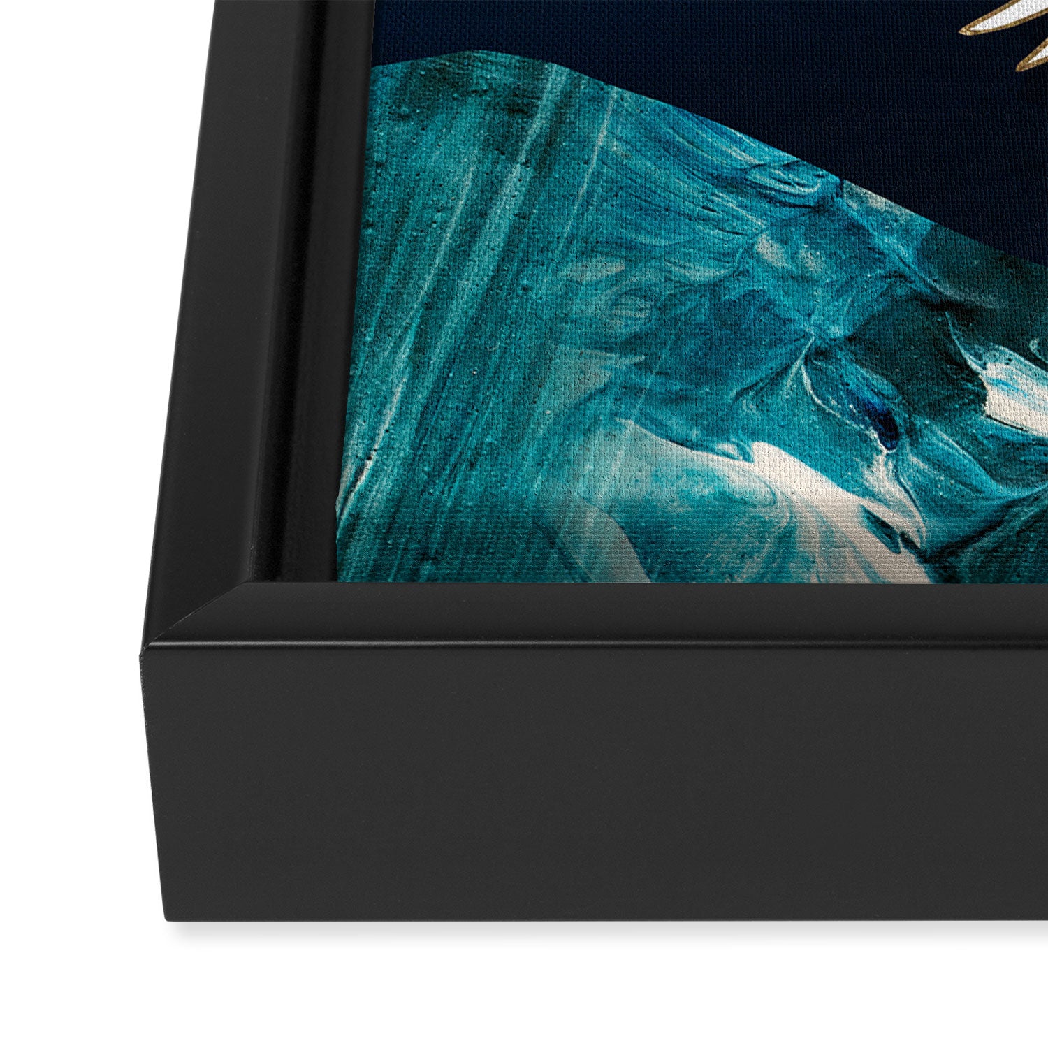 Midnight Cranes Framed Canvas Print Gallery Image 3