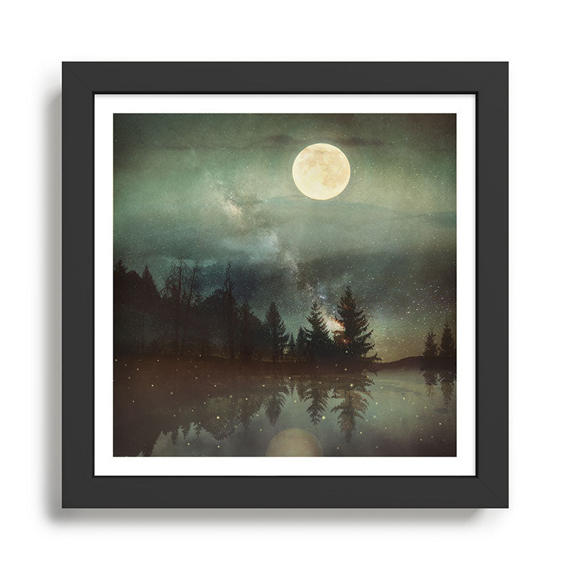 Midnight Fireflies Framed Art Print Gallery Image 1