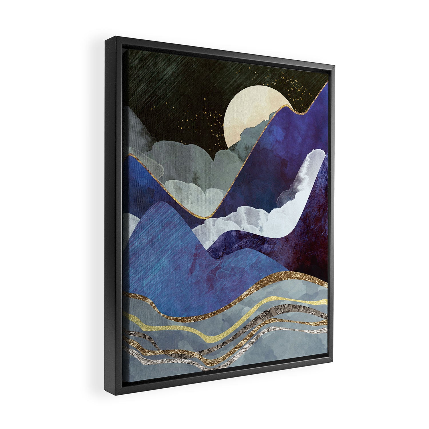 Midnight Framed Canvas Print Gallery Image 2