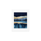 Midnight Lake Art Print Gallery Image 1