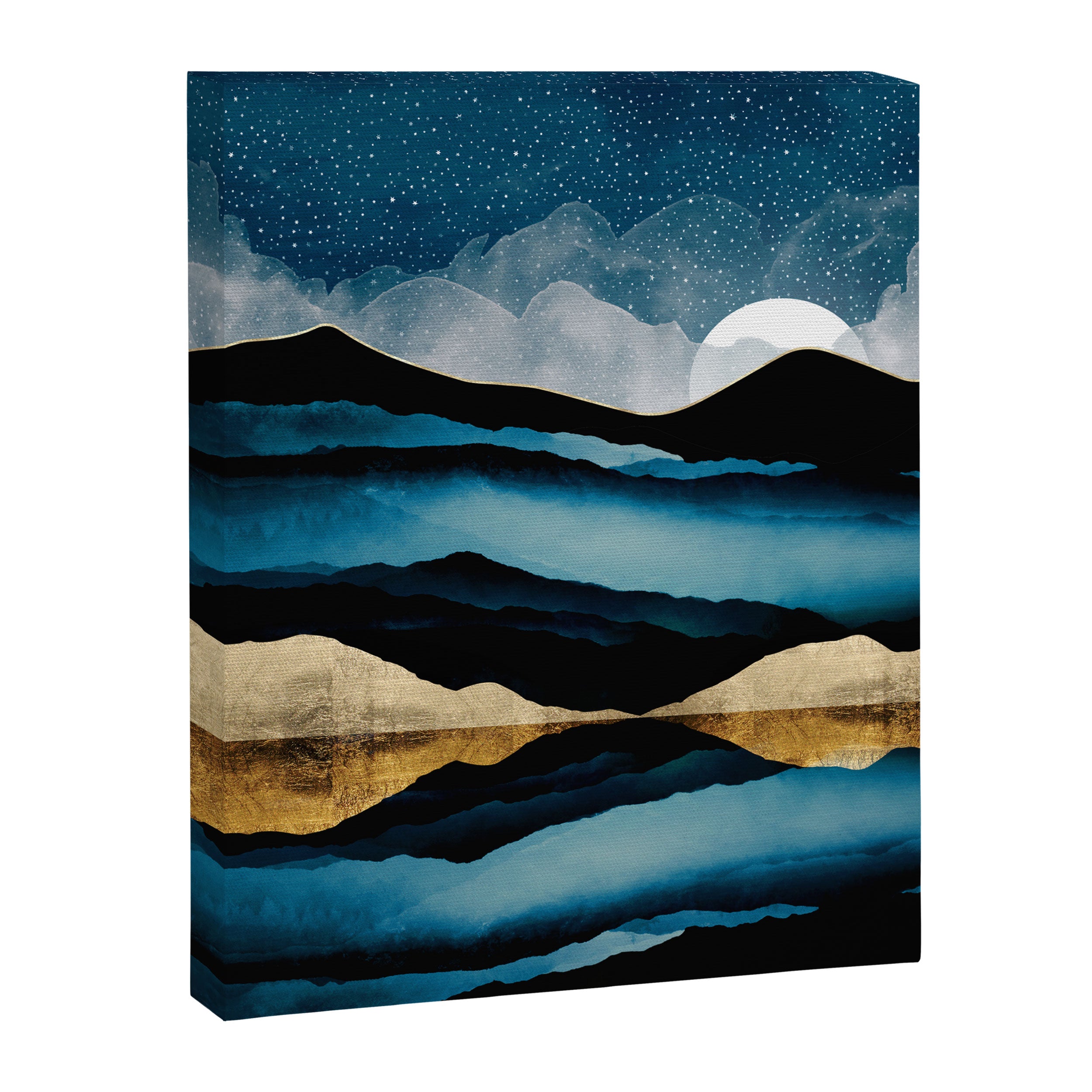 Midnight Mountain Canvas Print Gallery Image 8