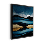Midnight Mountain Framed Canvas Print Gallery Image 2