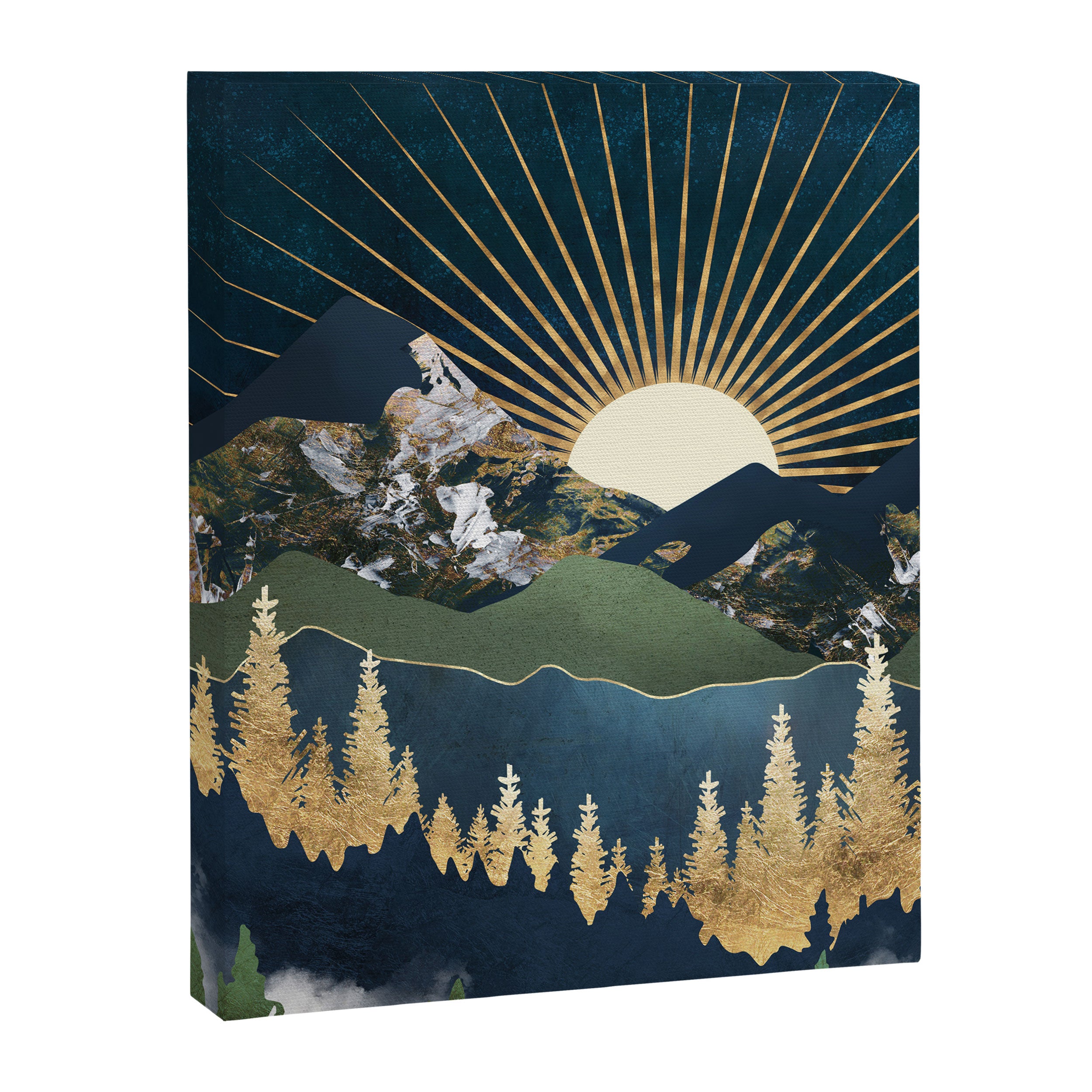 Midnight Mountains Canvas Print Gallery Image 8