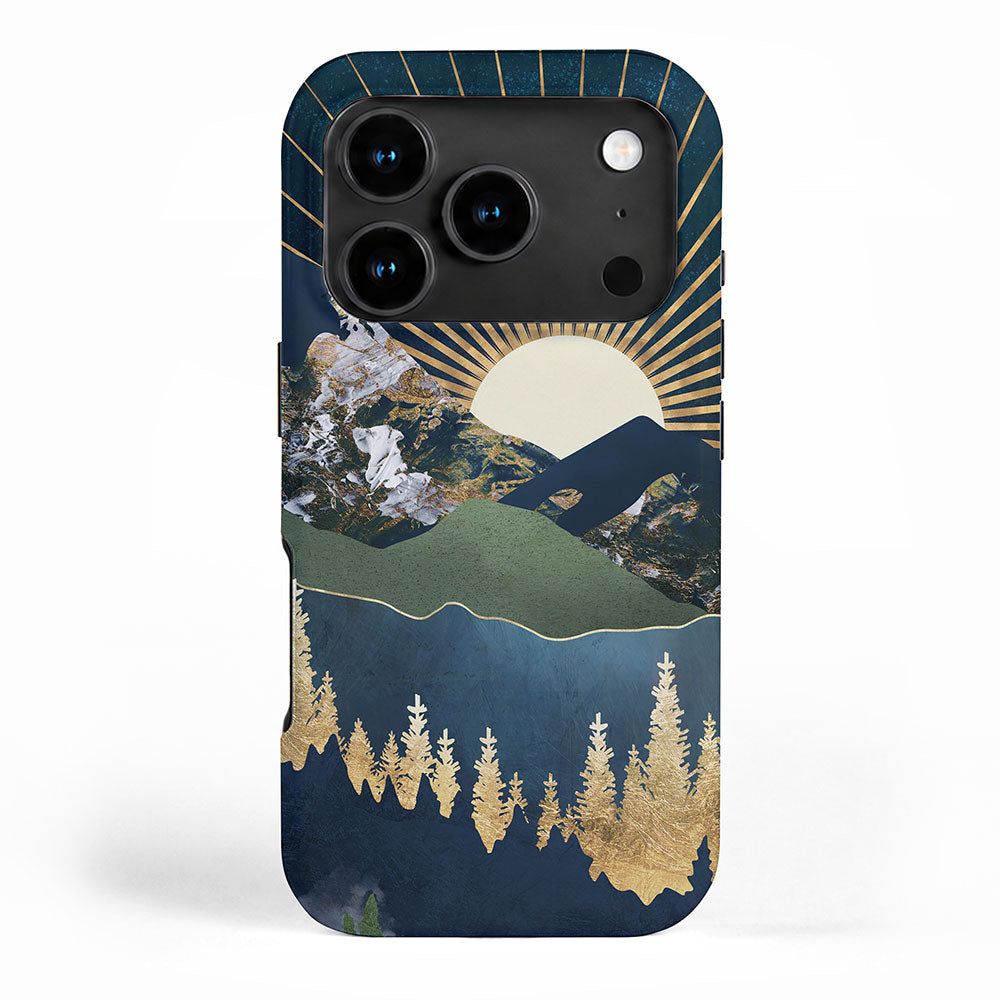 Midnight Mountains iPhone Case Gallery Image 1
