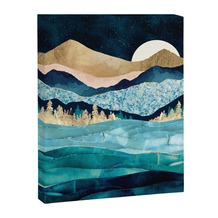 Midnight Ocean Canvas Print Gallery Image 1