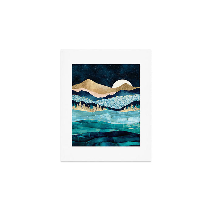 Midnight Ocean Art Print Gallery Image 1