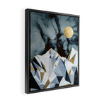 Midnight Peaks Framed Canvas Print Gallery Image 2