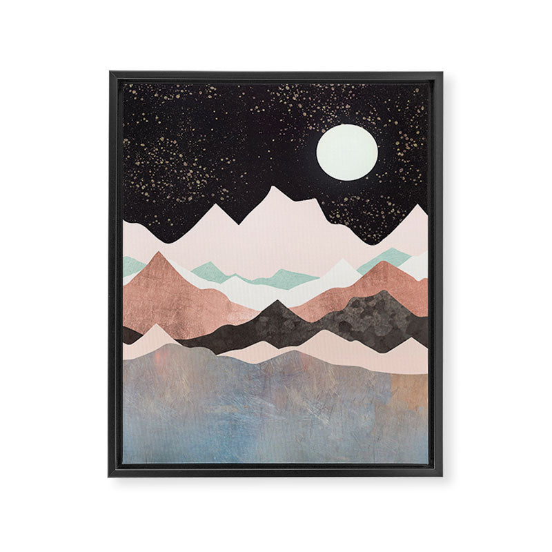 Midnight Stars Framed Canvas Print Gallery Image 8