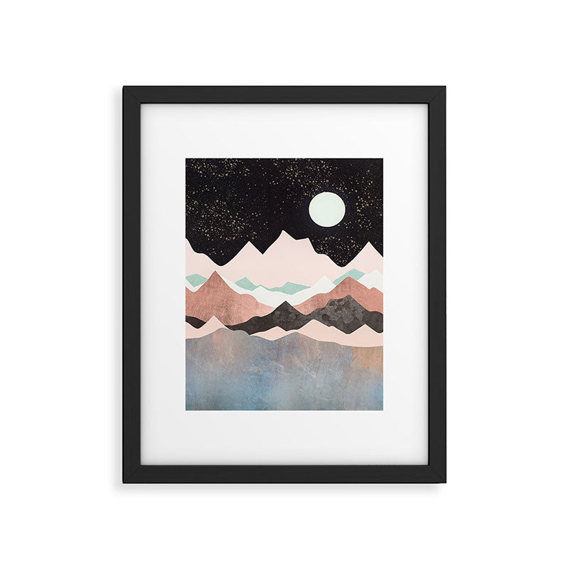 Midnight Stars Framed Art Print Gallery Image 6