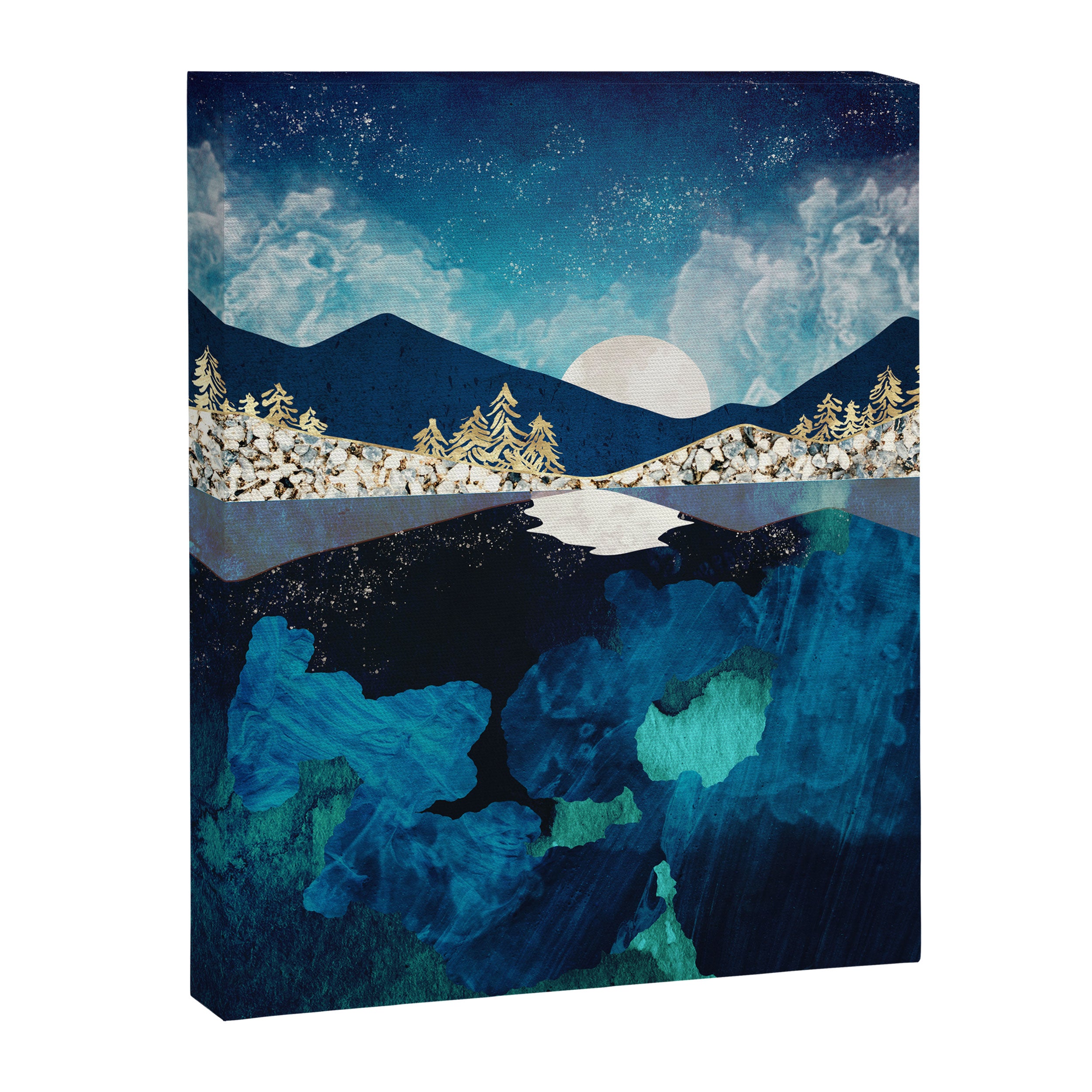 Midnight Water Canvas Print Gallery Image 8