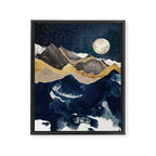 Midnight Winter Framed Canvas Print Gallery Image 8