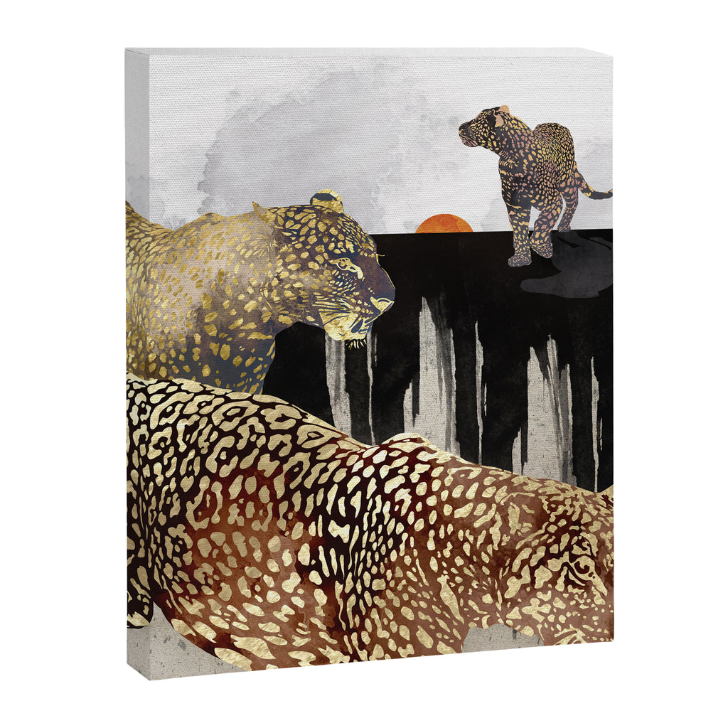 Minimal Leopards Canvas Print Gallery Image 8