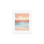 Mint Moon Beach Art Print Gallery Image 1