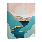 Mint Mountains Canvas Print Gallery Image 8