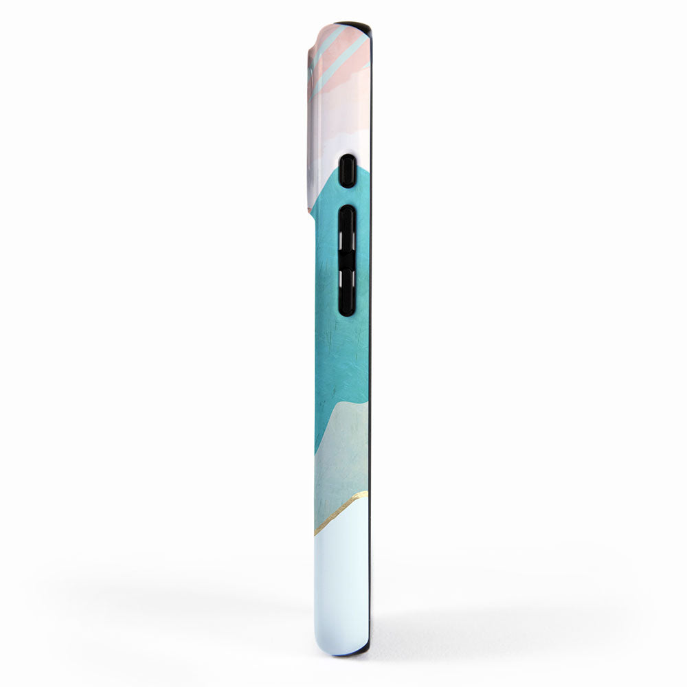 Mint Mountains iPhone Case Gallery Image 2