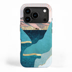 Mint Mountains iPhone Case Gallery Image 1
