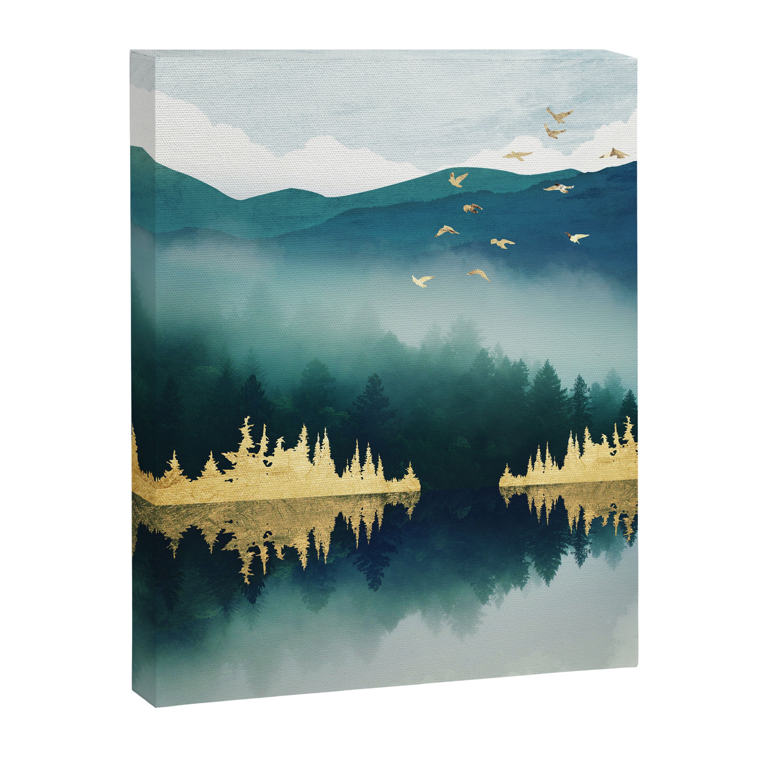 Mist Reflection Canvas Print Gallery Image 8